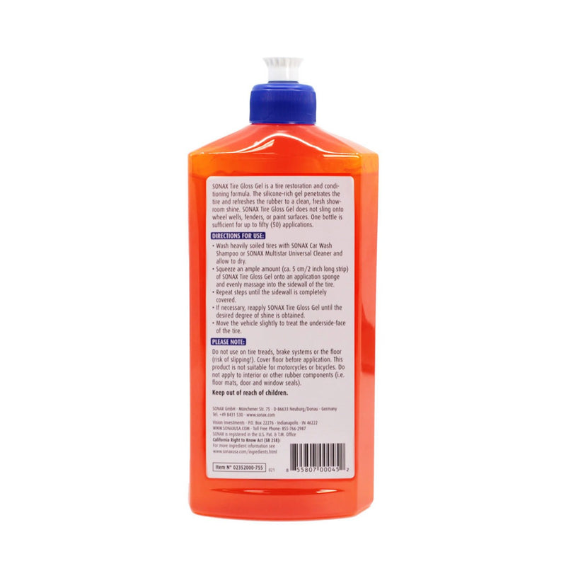 SONAX Tire Gloss Gel Ultra Wet Look - 500 ml