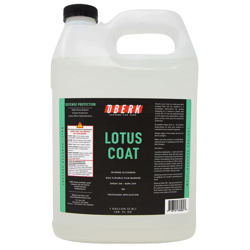 Oberk Lotus Coat SiO2 Spray Sealant - 1 gallon