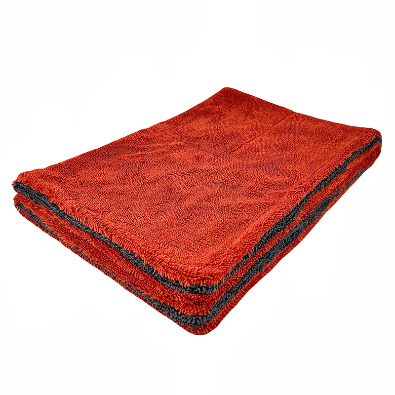 Autofiber Dreadnought Drying Towel 20x30 Red/Gray - 1 Pack