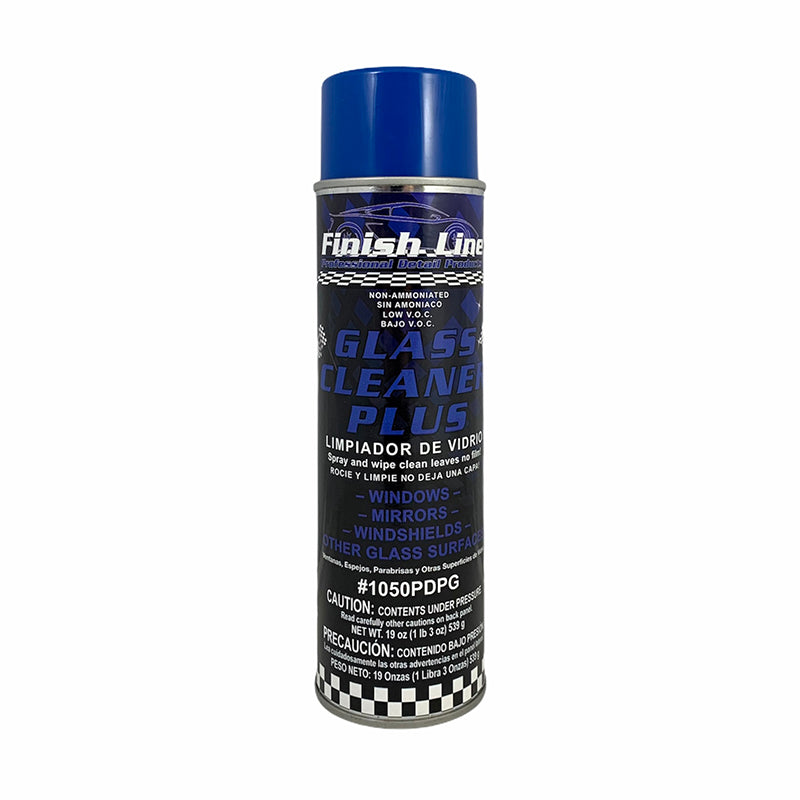 Finish Line Glass Cleaner Plus - 19 oz Aerosol Can