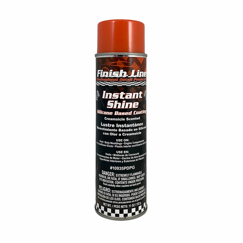 Finish Line Instant Shine Silicone Based Coating Creamsicle - 11 oz