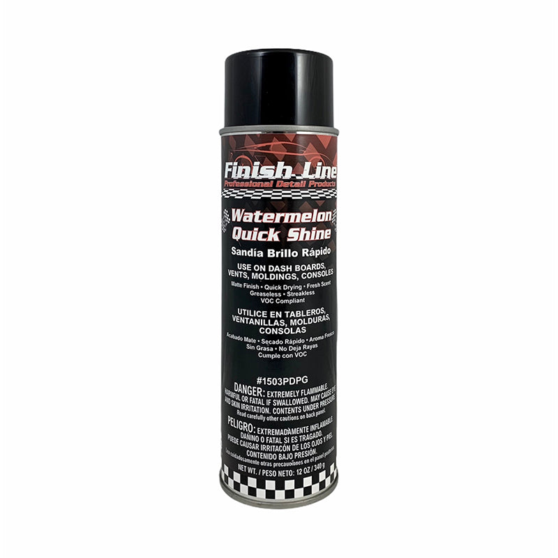 Finish Line Watermelon Quick Shine - 12 oz Aerosol Can