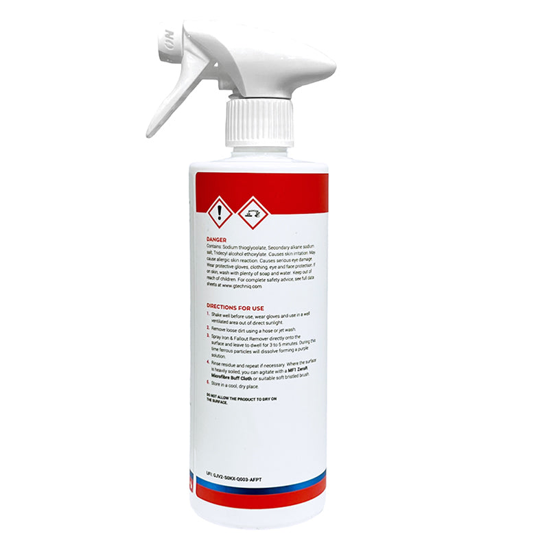 Gtechniq W6 Iron and General Fallout Remover - 500 ml