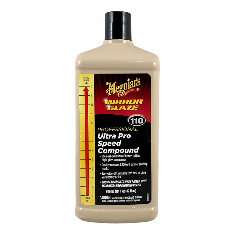 Meguiar’s M110 Mirror Glaze Ultra Pro Speed Compound - 32 oz