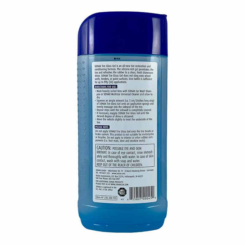 SONAX Tire Gloss Gel Ultra Wet Look - 500 ml